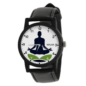 ساعت مچی عقربه ای والار طرح یوگا کد LF2195
