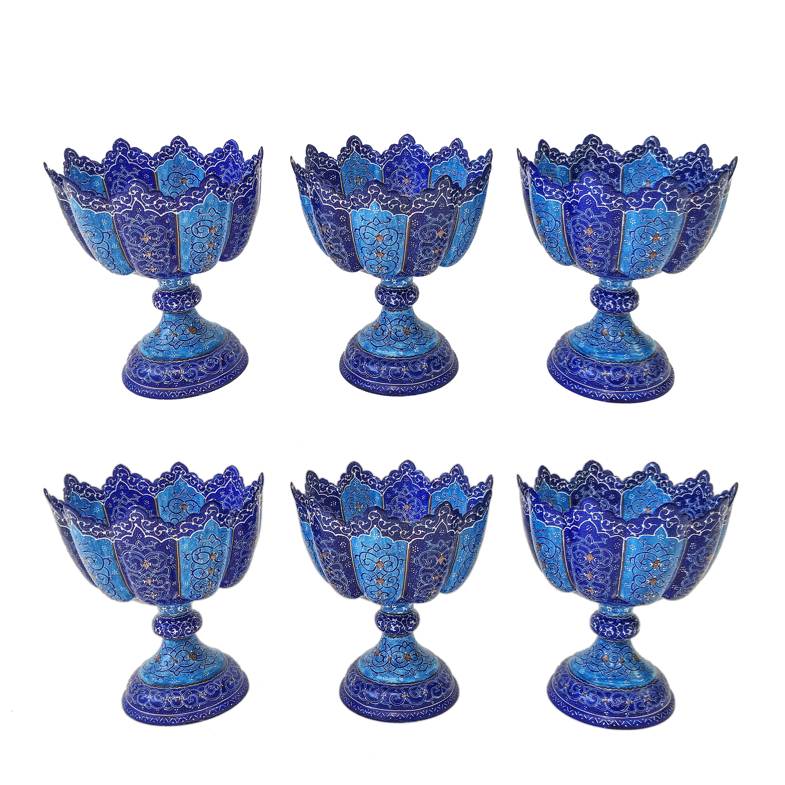 ست ۷ تکه شکلات خوری میناکاری کد KB3520-7