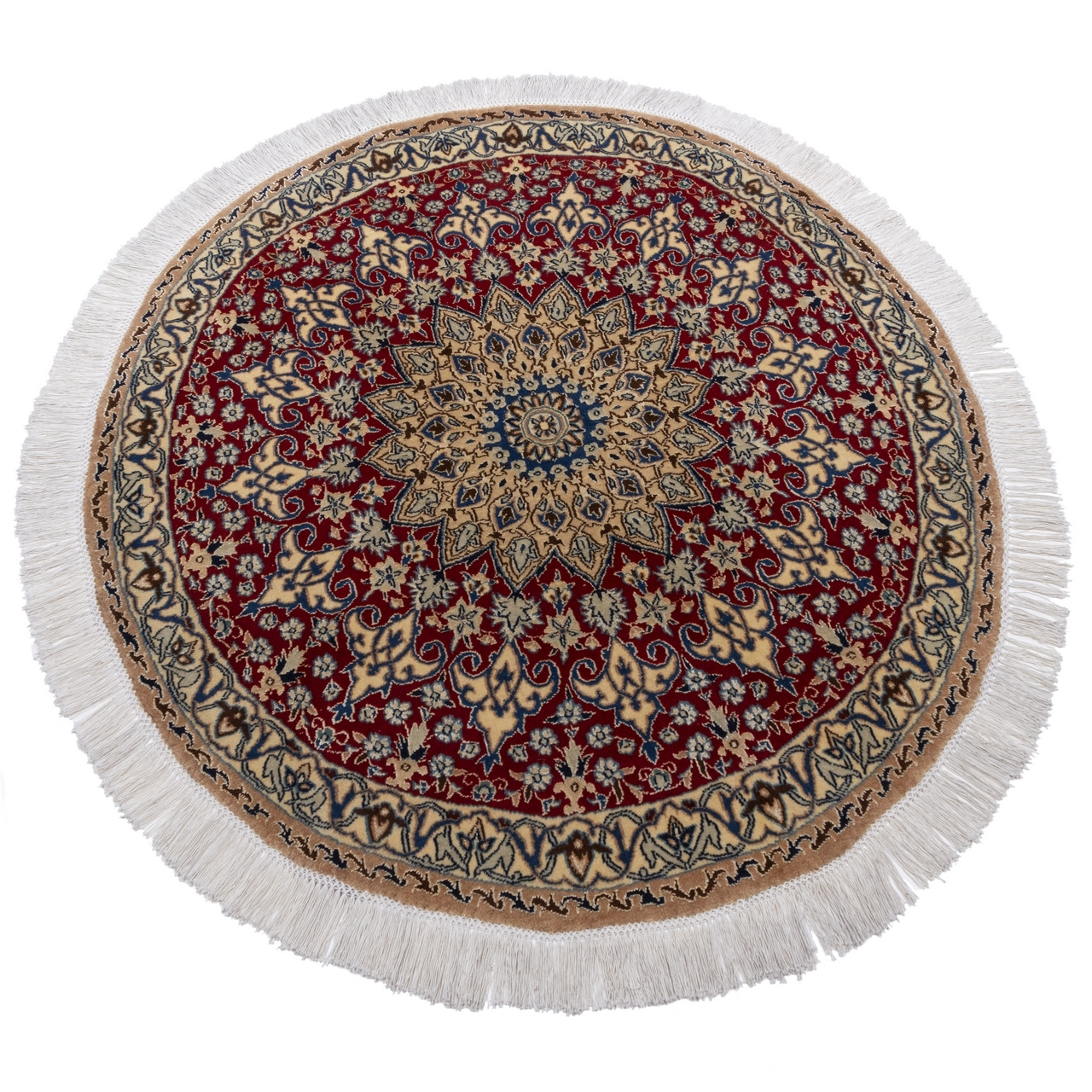 فرش دستباف قدیمی یک متری سی پرشیا کد 174353