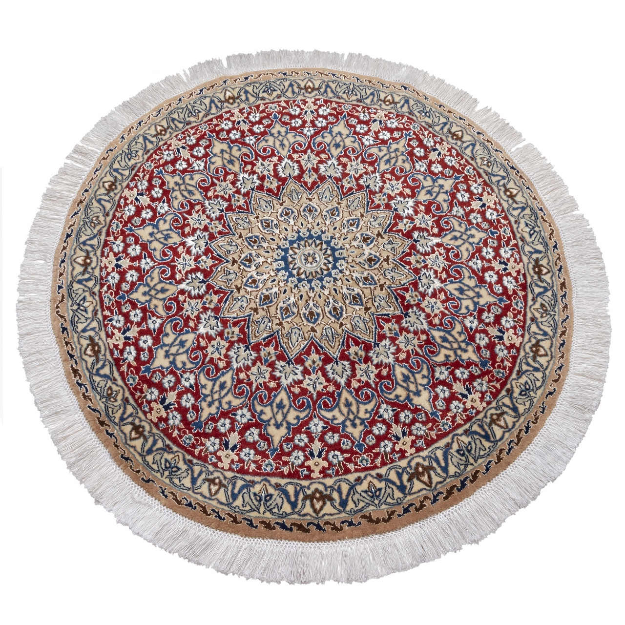 فرش دستباف قدیمی یک متری سی پرشیا کد 174353