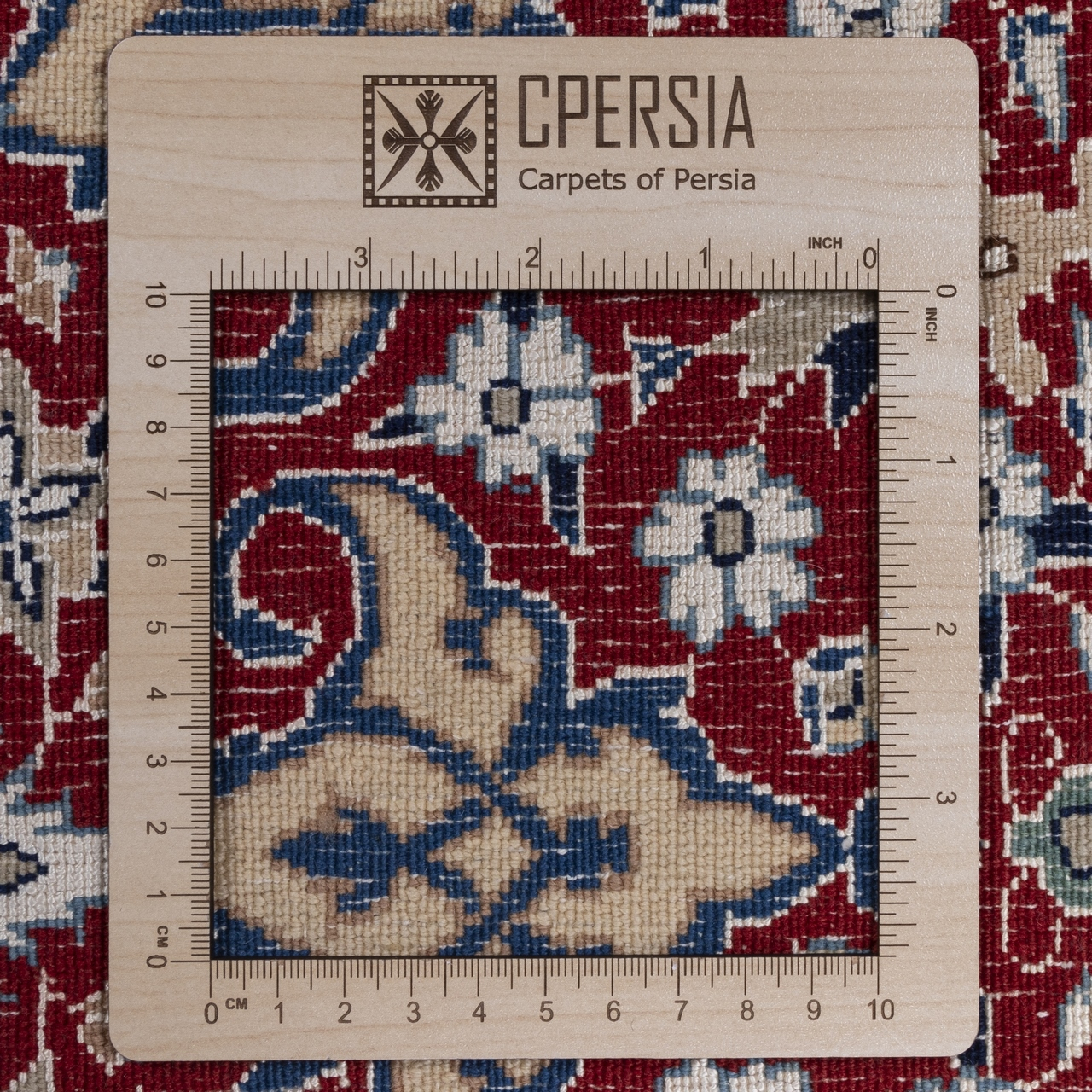 فرش دستباف قدیمی یک متری سی پرشیا کد 174353