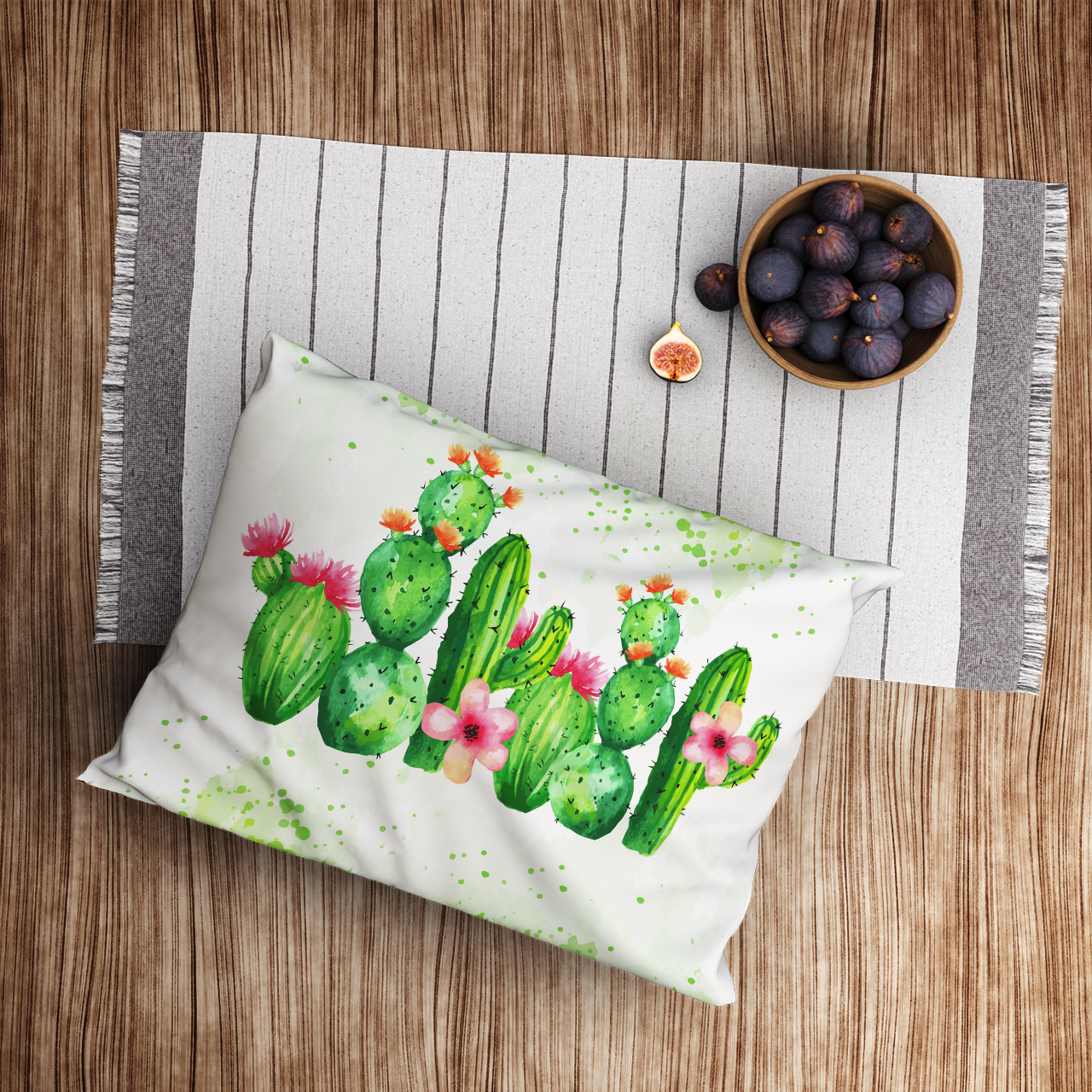 روبالشی طرح کاکتوس مدل rob202