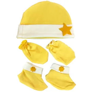 ست 3 تکه نوزاد طرح ستاره مدل 01