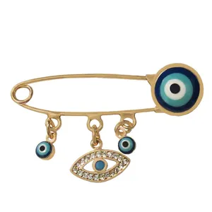 سنجاق سینه وای اس ایکس طرح چشم نظر کد 25