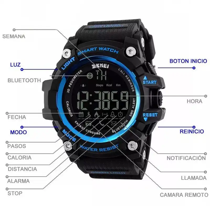 ساعت مچی دیجیتال اسکمی مدل 1227