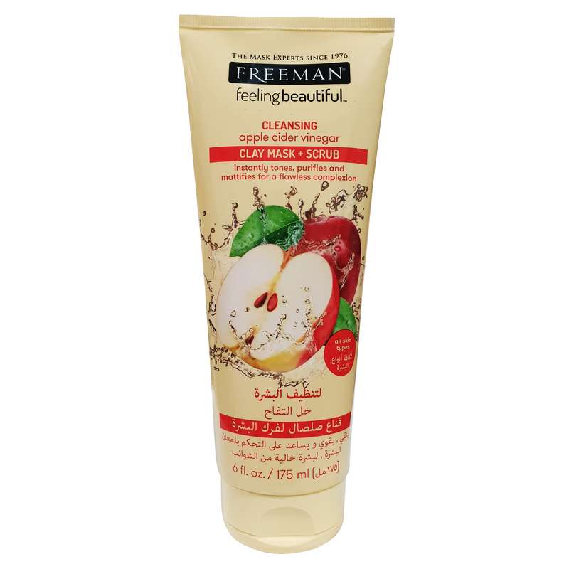 ماسک صورت فریمن مدل apple cider حجم 175 میلی لیتر ماسک صورت فریمن مدل apple cider حجم 175 میلی لیتر