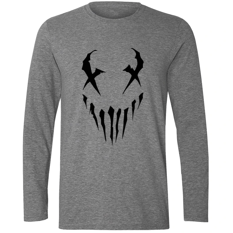 تیشرت آستین بلند مردانه طرح هیولا کد F240