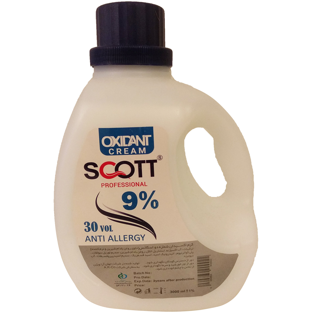 اکسیدان اسکاتس مدل 02 نه درصدی حجم 3000 میلی لیتر