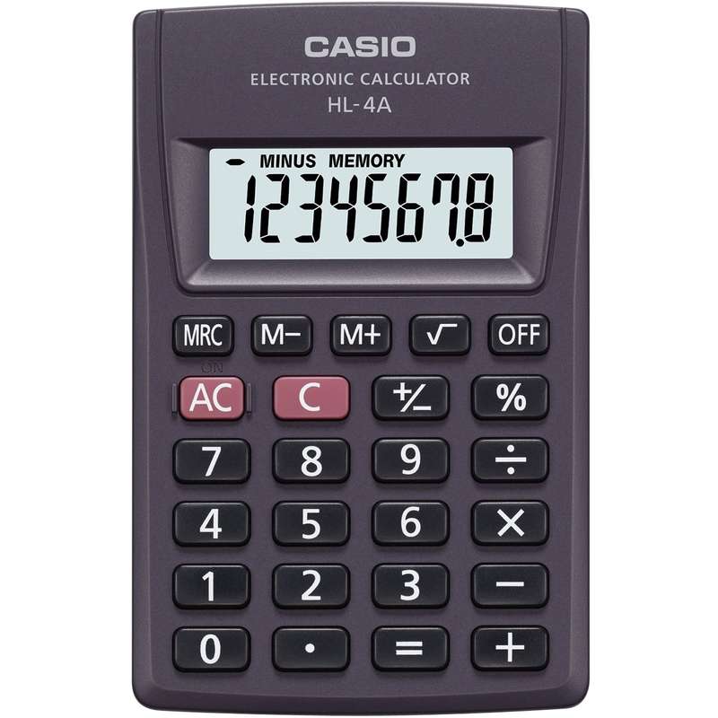 ماشین حساب کاسیو HL-4A