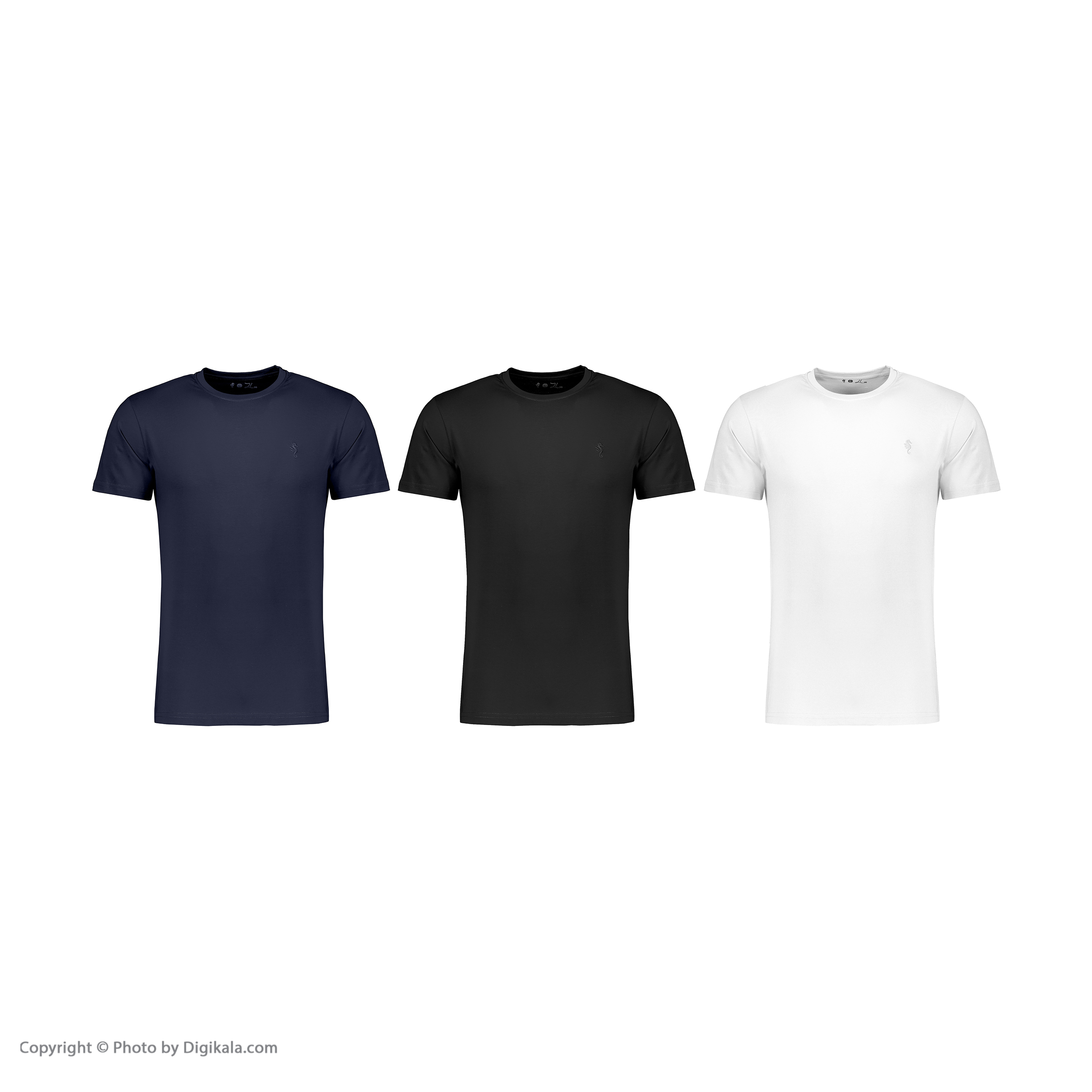 تی شرت مردانه زی مدل 1531187ML بسته 3 عددی