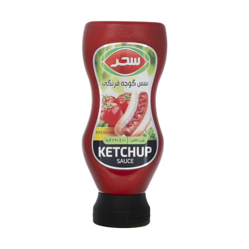سس گوجه فرنگی سحر - 390 گرم
