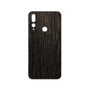MAHOOT Dark-Gold-Stripes-Wood Cover Sticker for Huawei Y9 Prime 2019