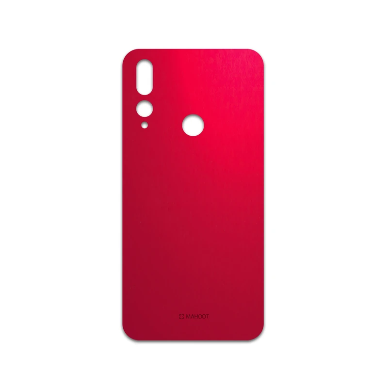 برچسب پوششی ماهوت مدل Matte-Warm-Red مناسب برای گوشی موبایل هوآوی Y9 Prime 2019