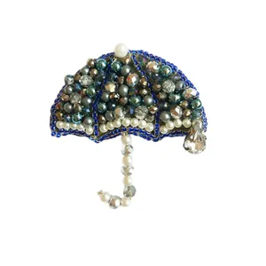 سنجاق سینه زنانه طرح چتر کد E.H1150