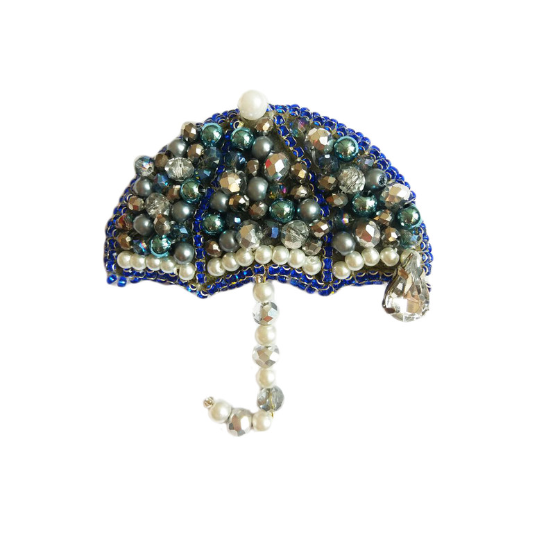 سنجاق سینه زنانه طرح چتر کد E.H1150