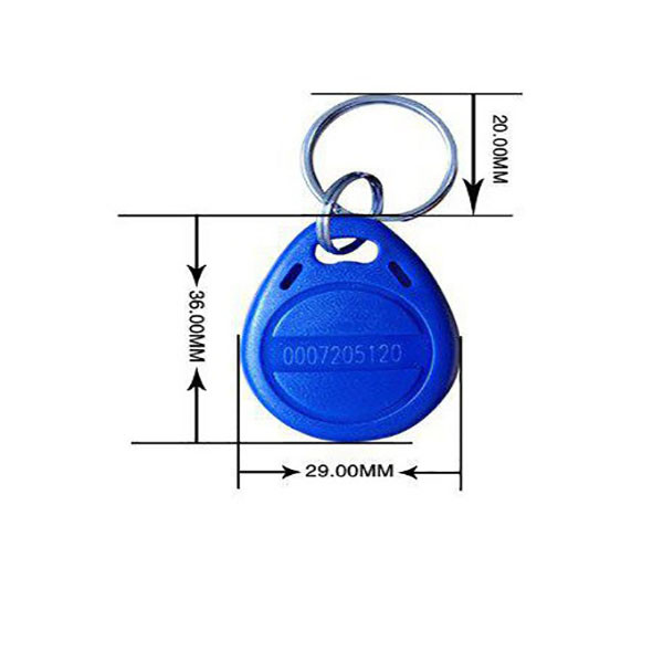 تگ جاسوئیچی RFID مدل 125K بسته 100 عددی