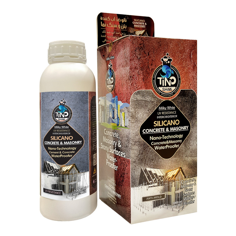 محلول ضدآب کننده سطوح تینو مدل سیلیکانو 962 حجم 1000 میلی لیتر