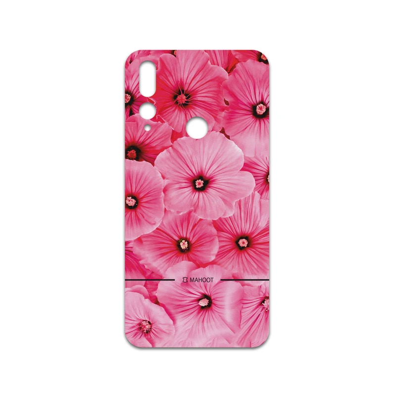 برچسب پوششی ماهوت مدل Pink-Flower مناسب برای گوشی موبایل هوآوی Y9 Prime 2019