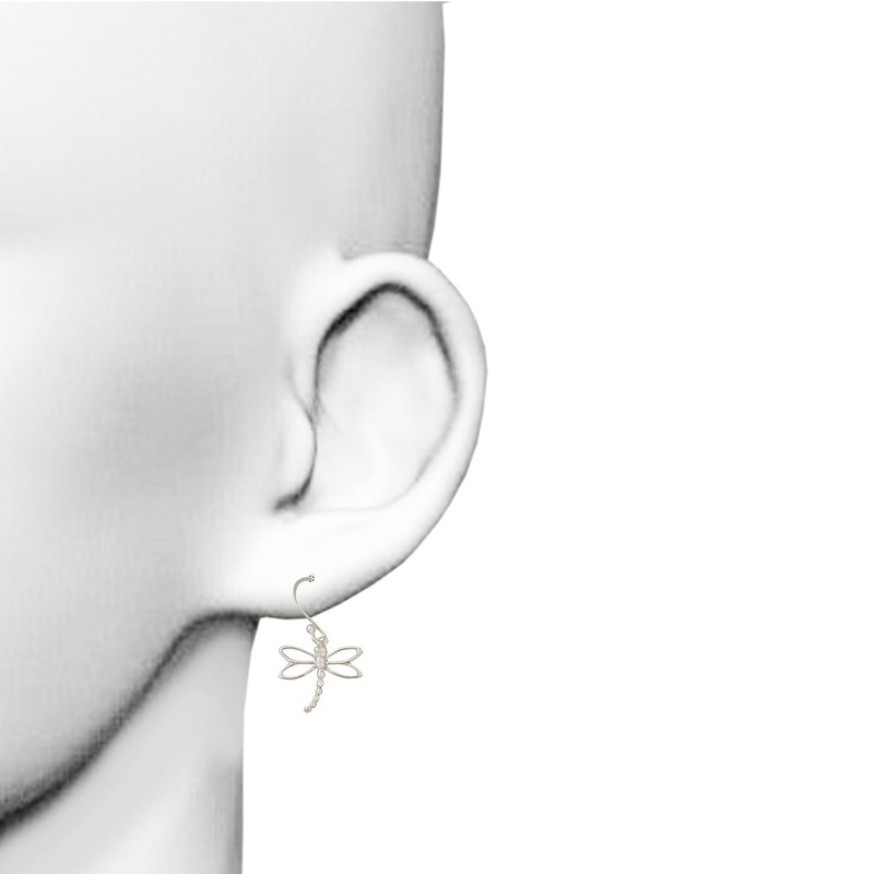 گوشواره نقره زنانه کد IM035