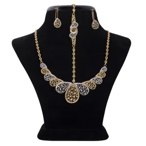 نیم ست طلا 18 عیار زنانه کد N135