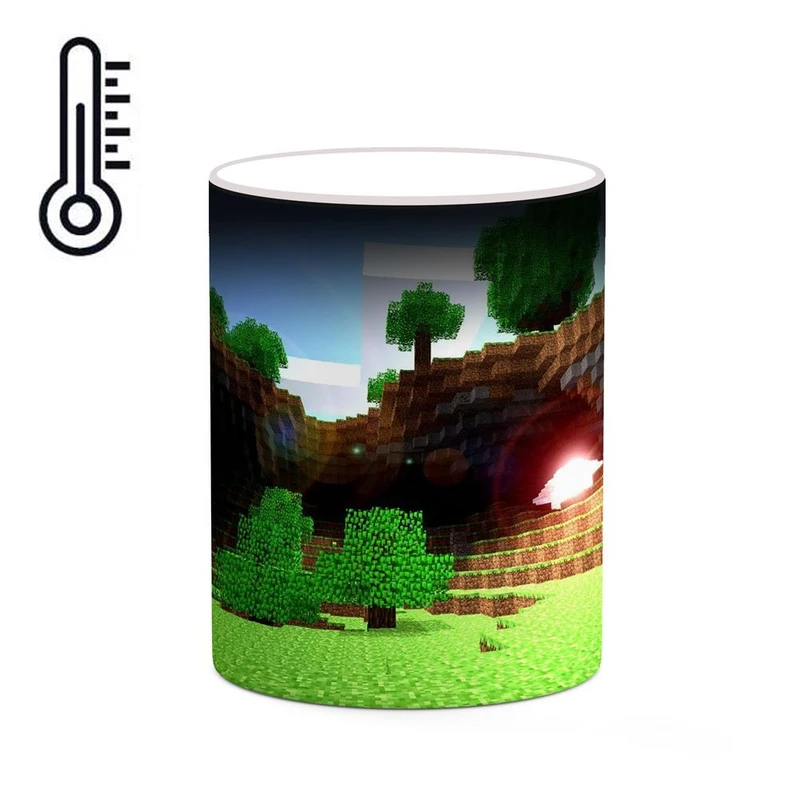 ماگ حرارتی کاکتی مدل بازی ماینکرفت Minecraft کد mgh29588