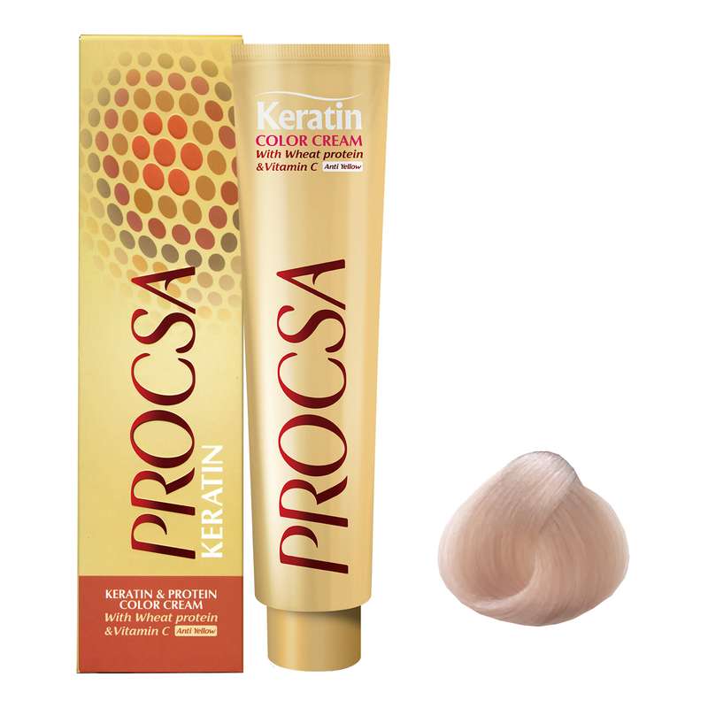 رنگ مو پروکسا سری Lighteners شماره 901 حجم 100 میلی لیتر رنگ روشن کننده بلوند دودی