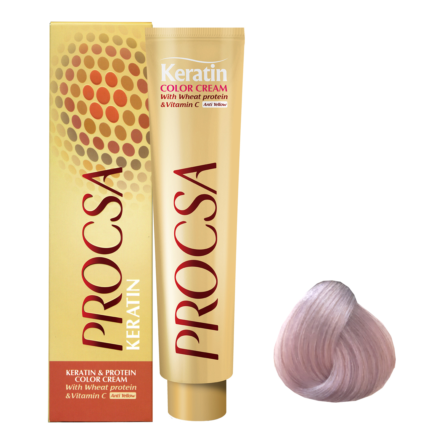 رنگ مو پروکسا سری Lighteners شماره 907 حجم 100 میلی لیتر رنگ روشن کننده بلوند یاسی