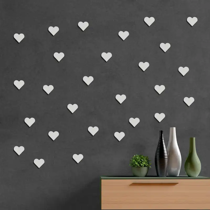 آینه فیلی طرح قلب کد PG011