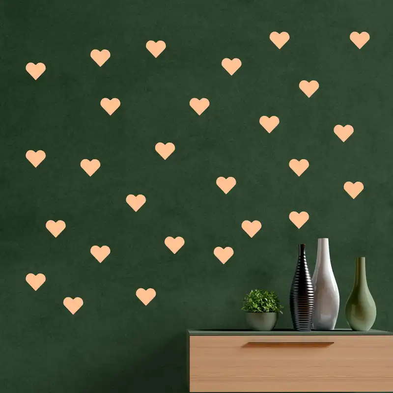 آینه فیلی طرح قلب کد PG011