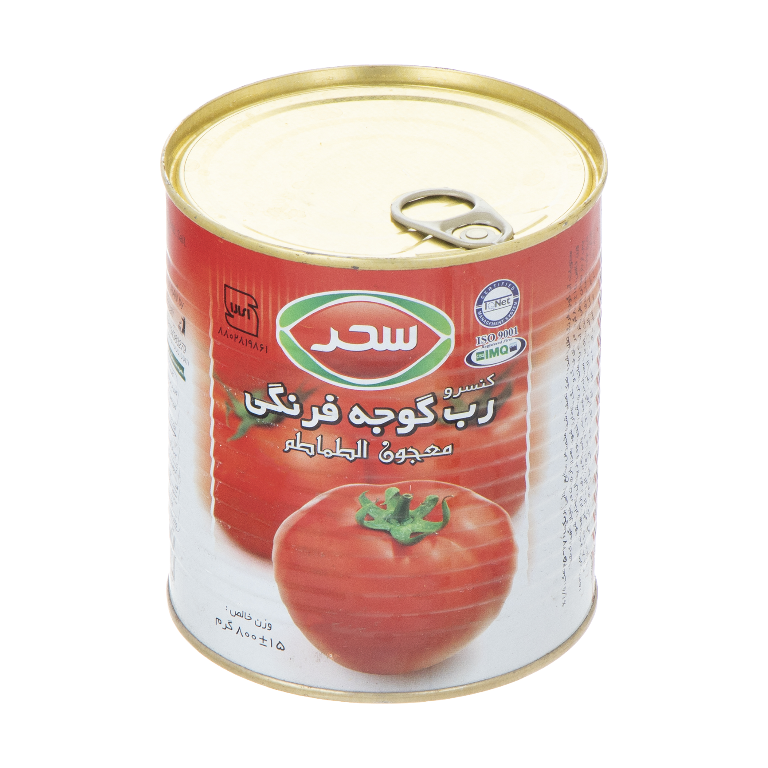 رب گوجه فرنگی سحر - 800 گرم 