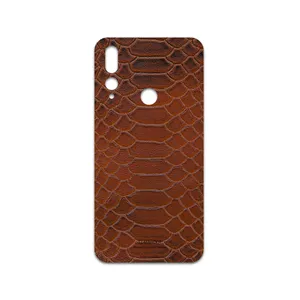 MAHOOT Brown-Snake-Leather Cover Sticker for Huawei Y9 Prime 2019