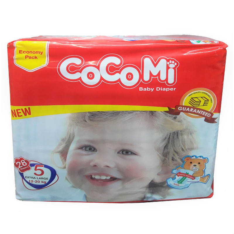 پوشک کامل کوکومی مدل Eco02 سایز 5 بسته 28 عددی