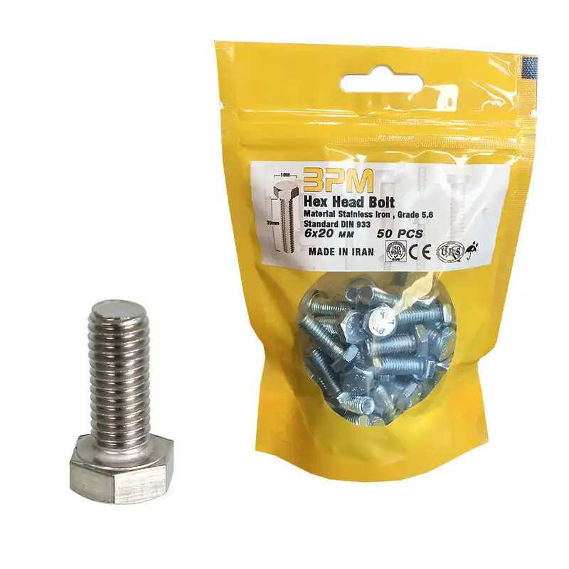 پیچ مدل BPM6-20 بسته 50 عددی