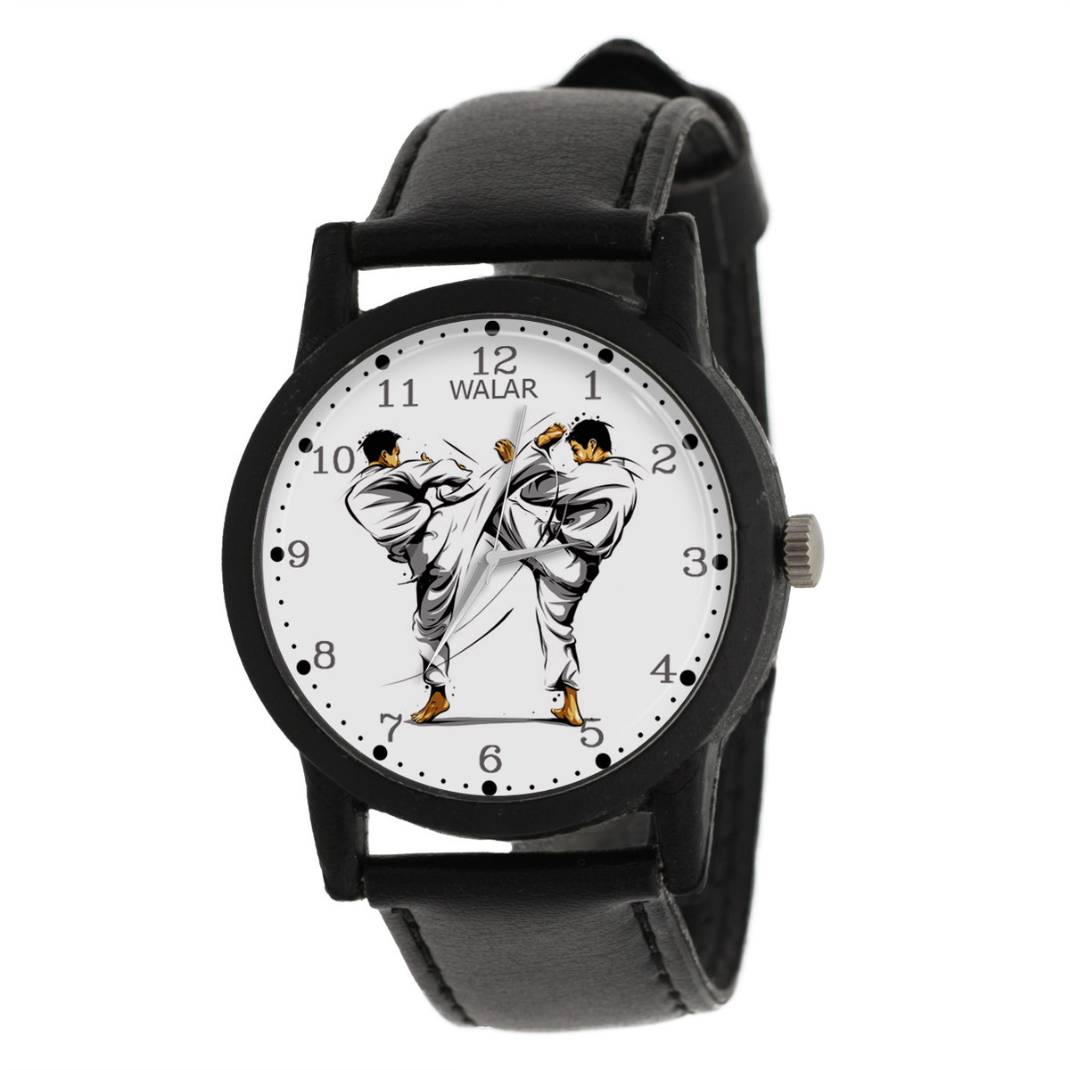 ساعت مچی عقربه ای مردانه والار طرح کاراته کد LF2203 ساعت مچی عقربه ای مردانه والار طرح کاراته کد LF2203