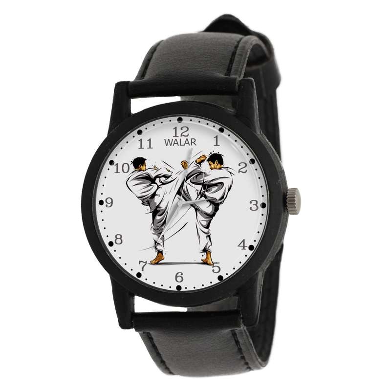 ساعت مچی عقربه ای مردانه والار طرح کاراته کد LF2203 ساعت مچی عقربه ای مردانه والار طرح کاراته کد LF2203
