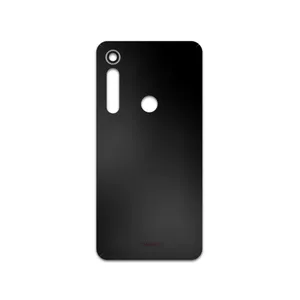 MAHOOT Black-Matte Cover Sticker for Motorola One Macro