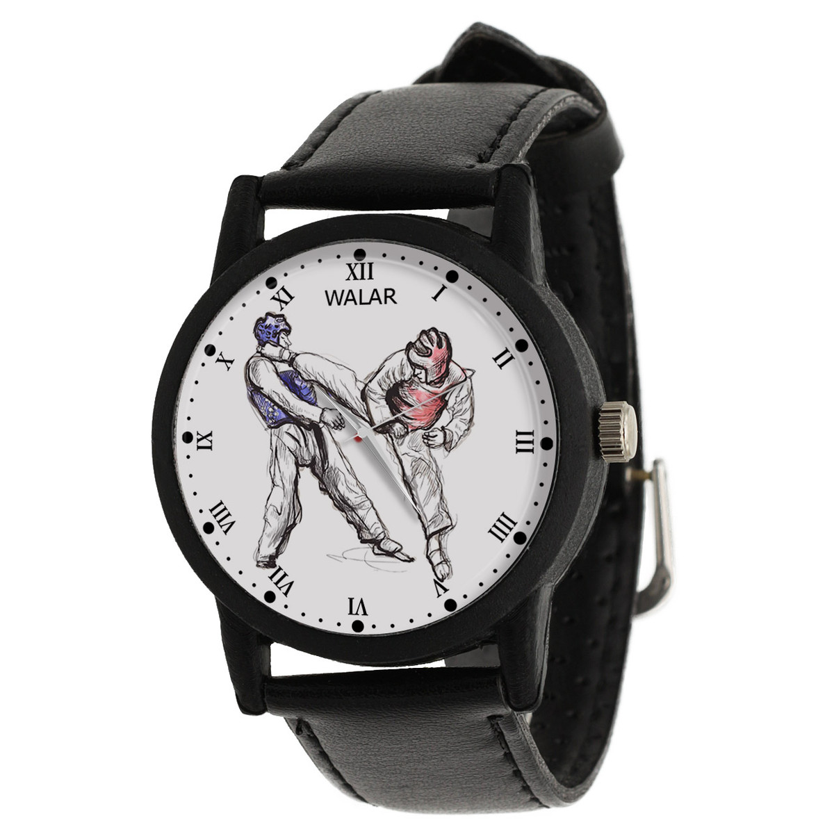 ساعت مچی عقربه ای زنانه و مردانه والار طرح تکواندو کد LF2209 ساعت مچی عقربه ای زنانه و مردانه والار طرح تکواندو کد LF2209