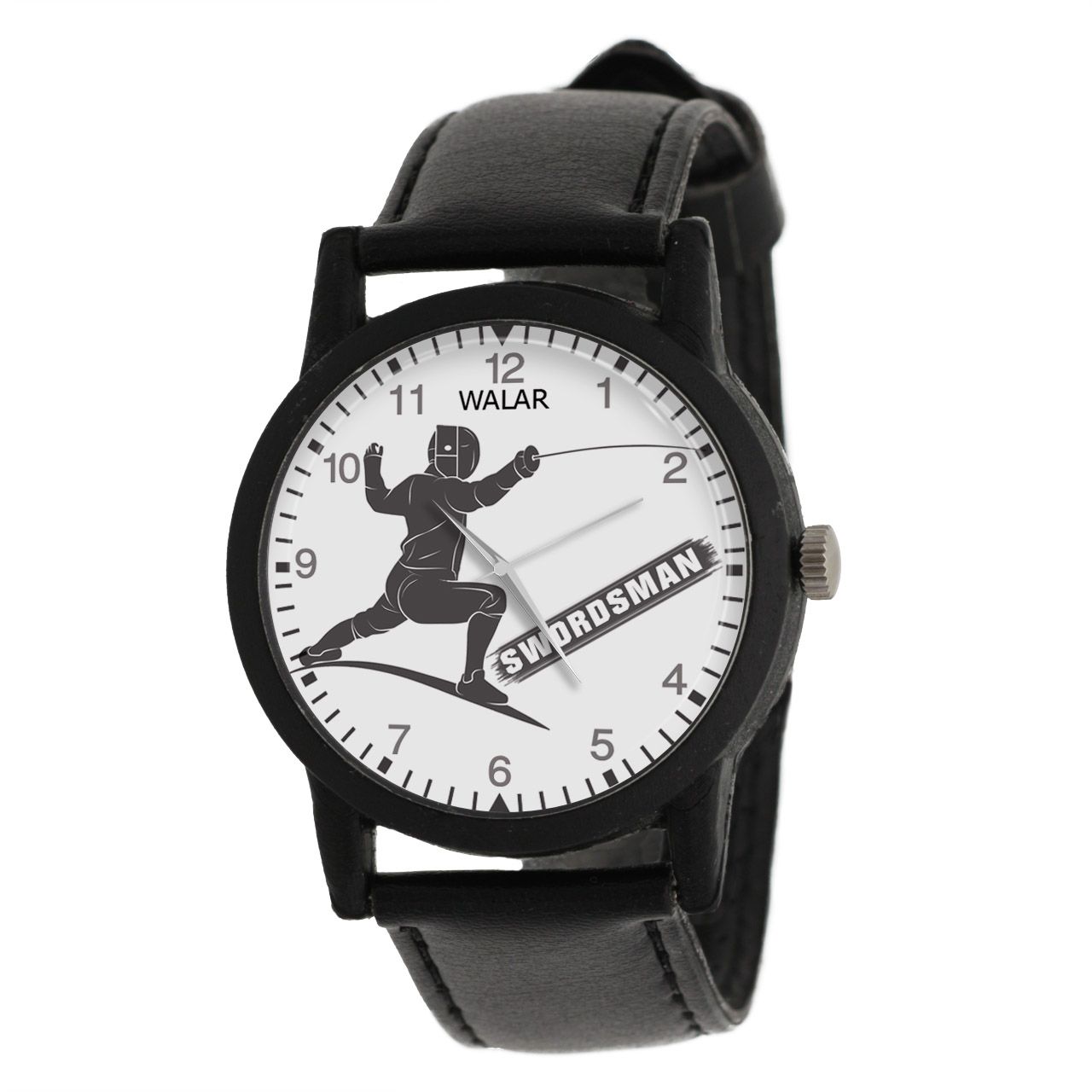 ساعت مچی عقربه ای والار طرح شمشیر بازی کد LF2215 -  - 1