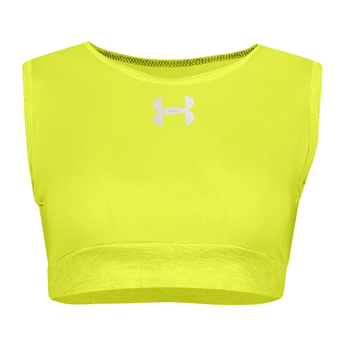 نیم تنه ورزشی زنانه مدل MMP963 رنگ زرد