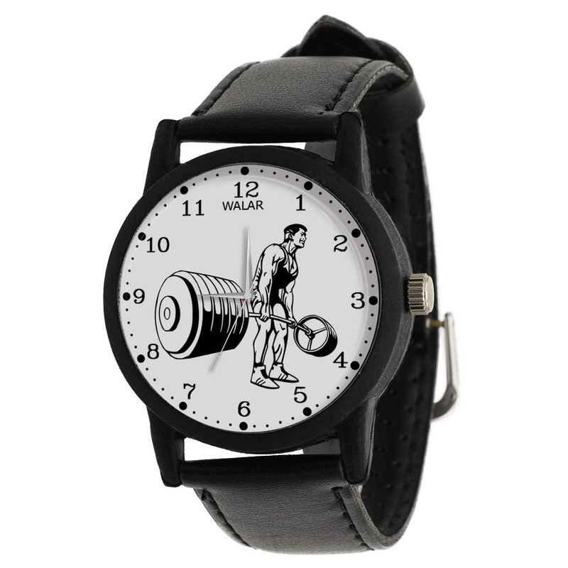 ساعت مچی عقربه ای مردانه والار طرح پاورلیفتینگ کد LF2222