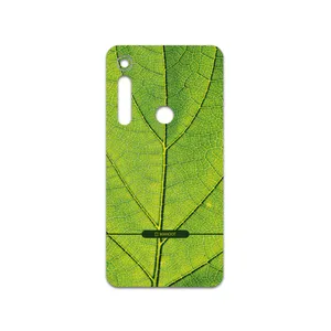 MAHOOT Leaf-Texture Cover Sticker for Motorola One Macro