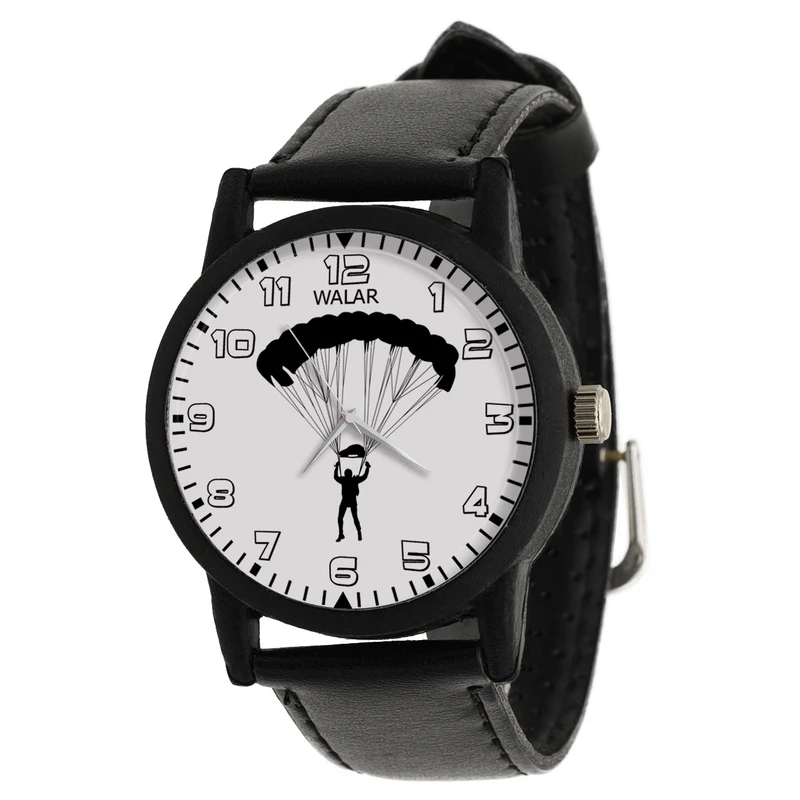 ساعت مچی عقربه ای والار طرح چتربازی کد LF2232