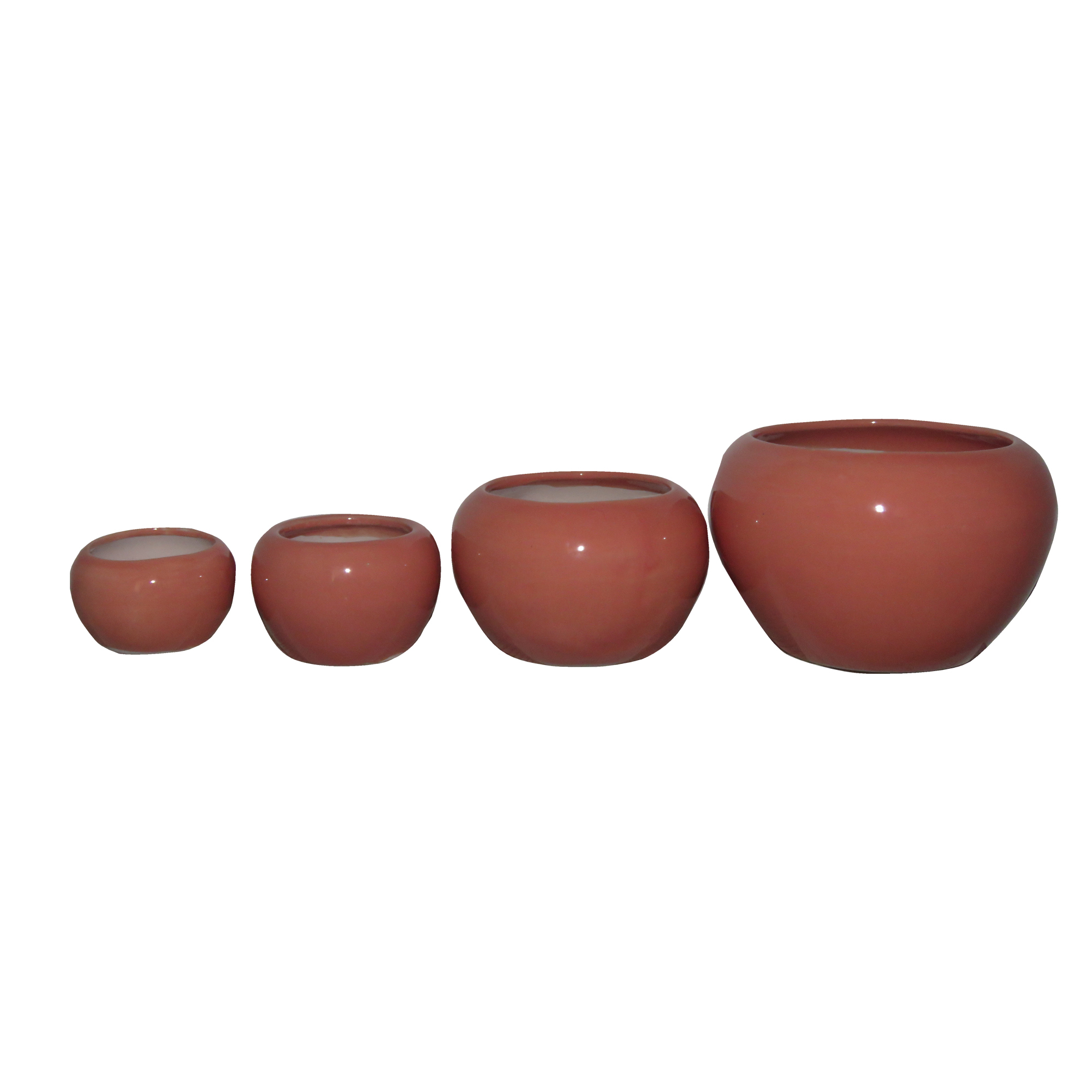 گلدان مدل توپی کد K-114 مجموعه 4 عددی