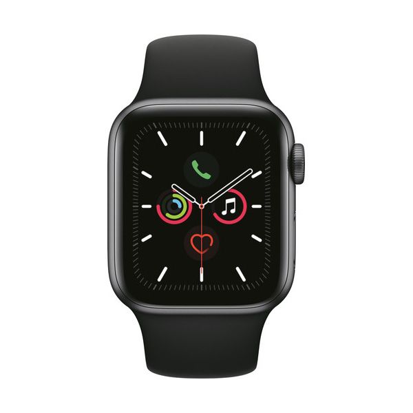 ساعت هوشمند اپل واچ سری 5 مدل 44m Aluminum Case Black Sport Silicon Band -  - 4