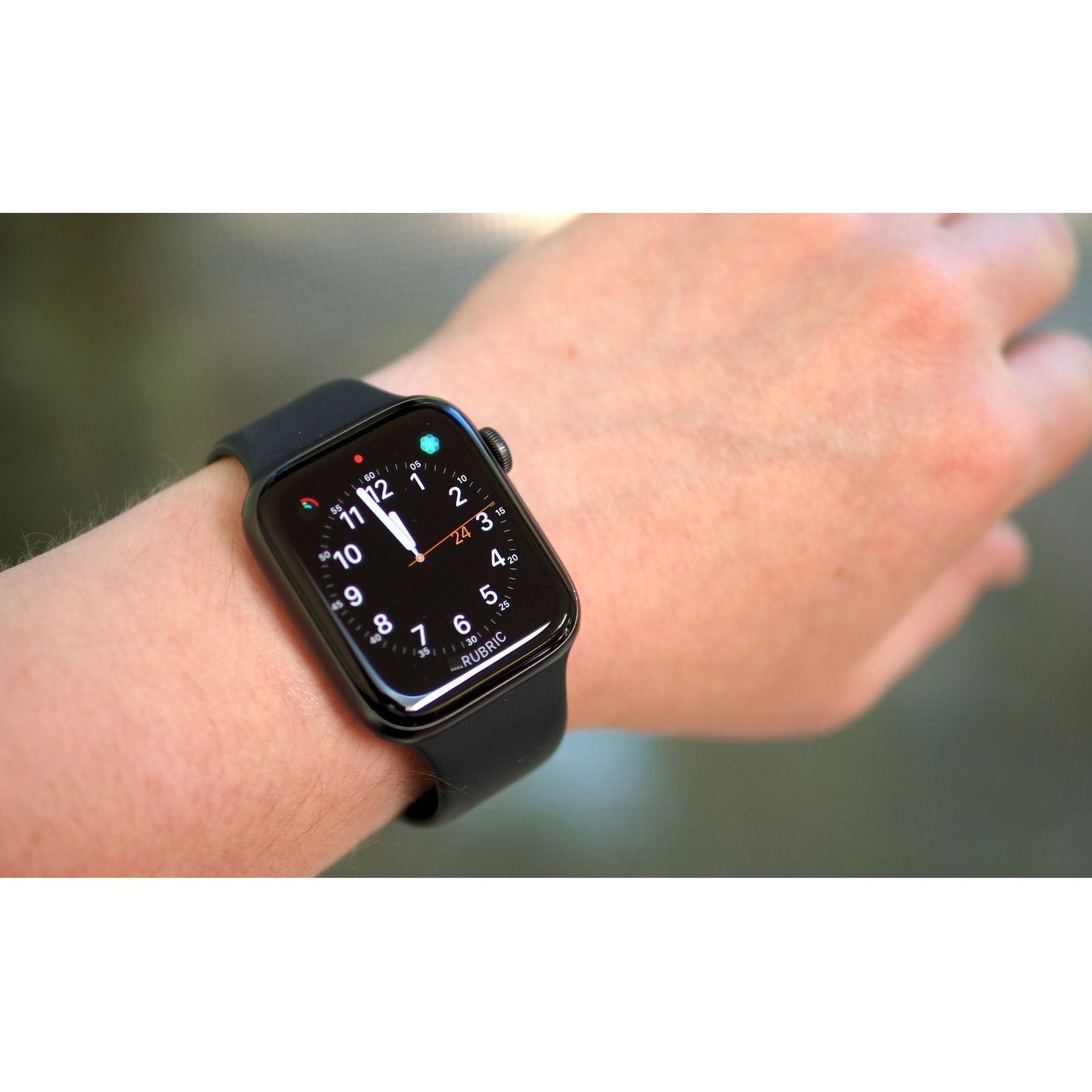 ساعت هوشمند اپل واچ سری 5 مدل 44m Aluminum Case Black Sport Silicon Band -  - 8