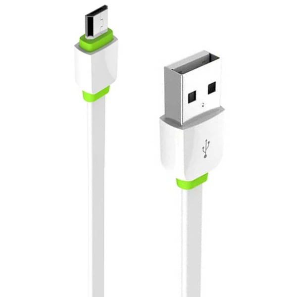 کابل تبدیل USB به microUSB الدینیو مدل XS-073 طول 0.3 متر