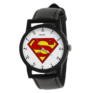 ساعت مچی عقربه ای والار طرح سوپرمن کد LF2245