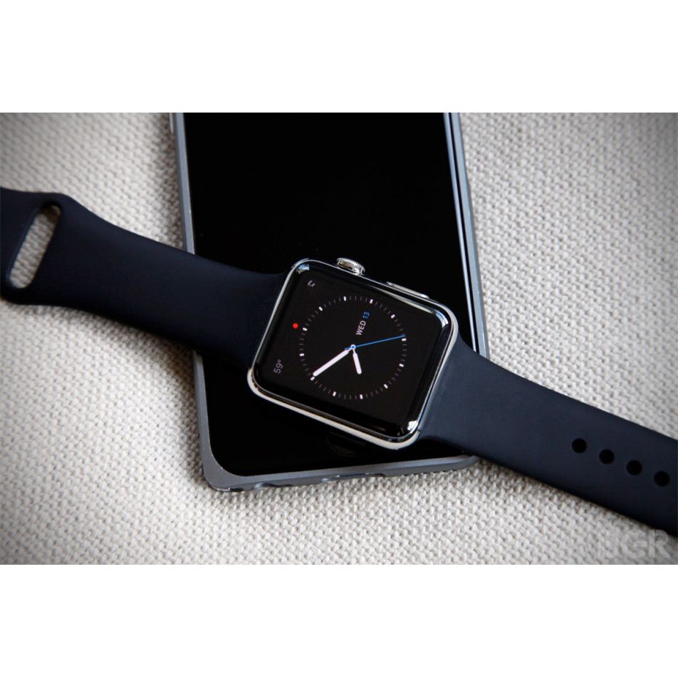 ساعت هوشمند اپل واچ سری 5 مدل 44m Aluminum Case Black Sport Silicon Band -  - 16