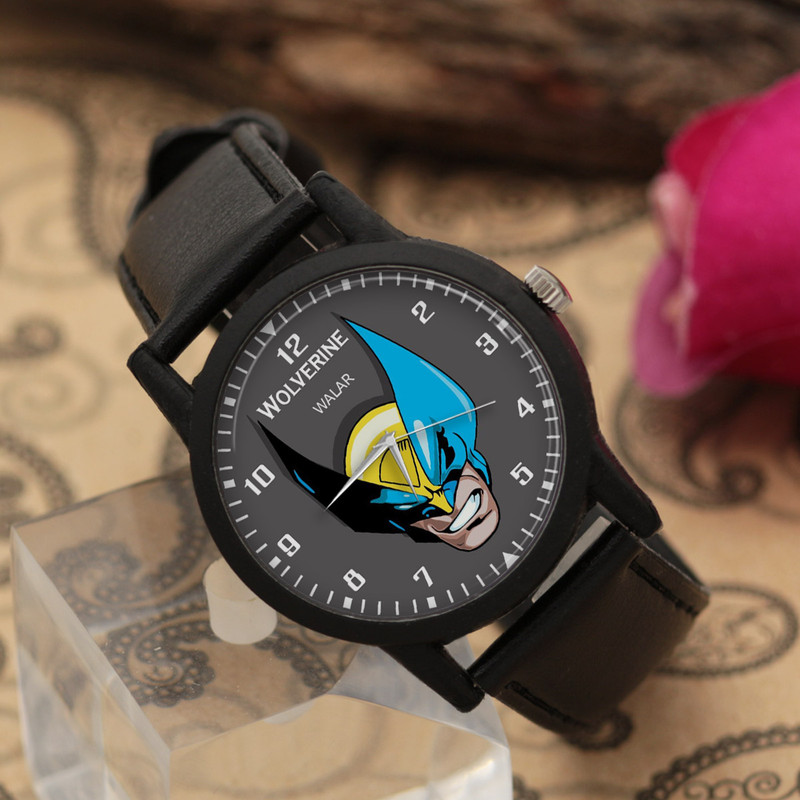 ساعت مچی عقربه ای مردانه والار طرح ولورین کد LF2251 ساعت مچی عقربه ای مردانه والار طرح ولورین کد LF2251