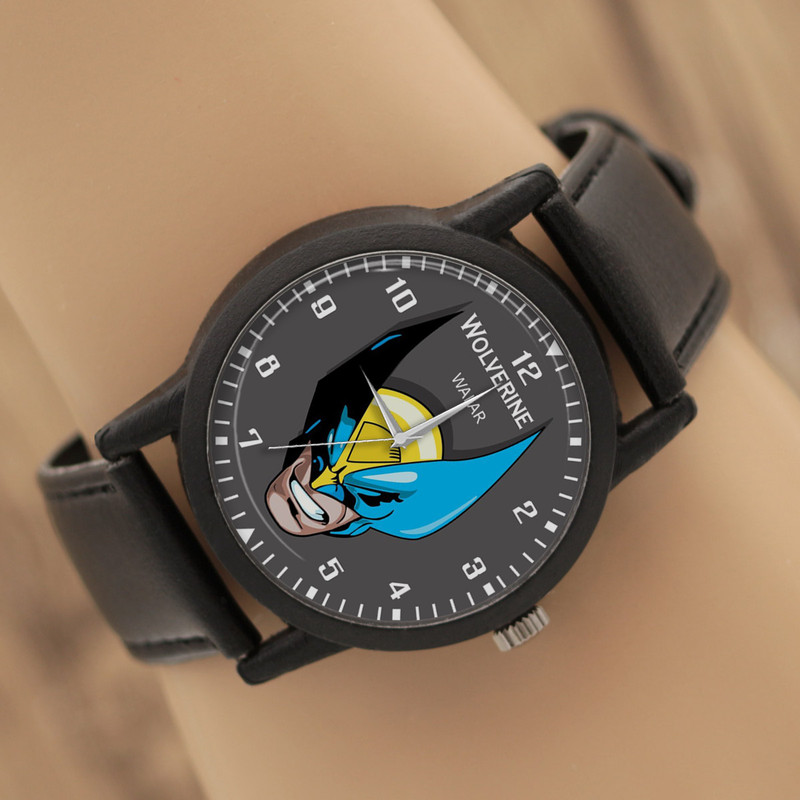 ساعت مچی عقربه ای مردانه والار طرح ولورین کد LF2251 ساعت مچی عقربه ای مردانه والار طرح ولورین کد LF2251